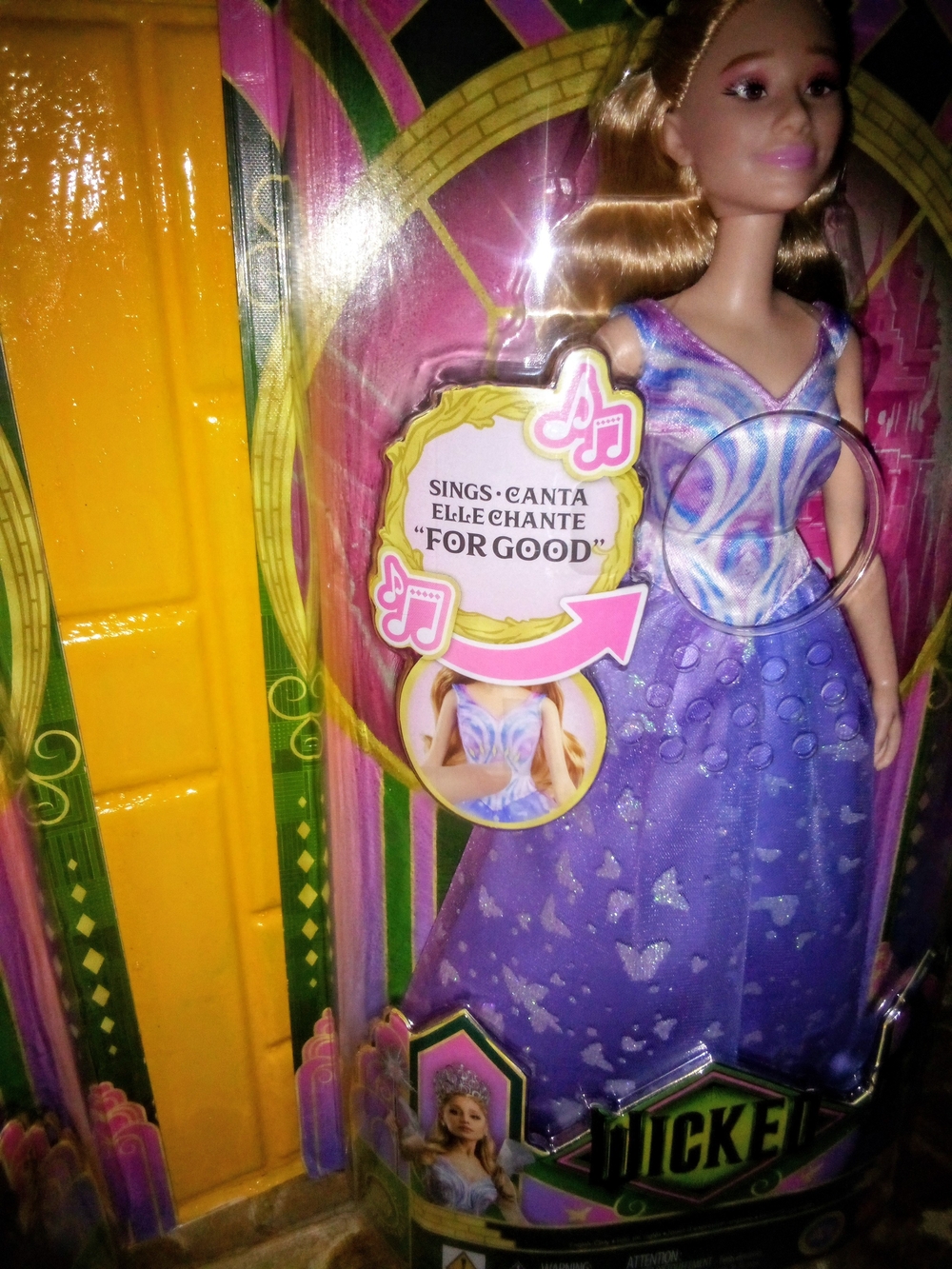 Wicked "For Good" Part 2 Singing Elphaba Glinda Mattel Barbie Doll Wizard of Oz - Picture 8 of 15
